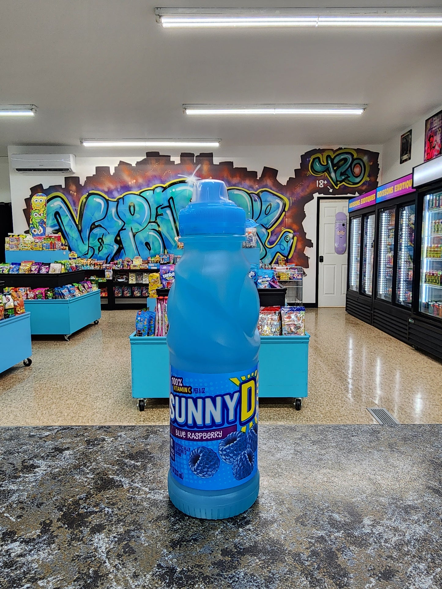 SunnyD blue Raspberry 333ml