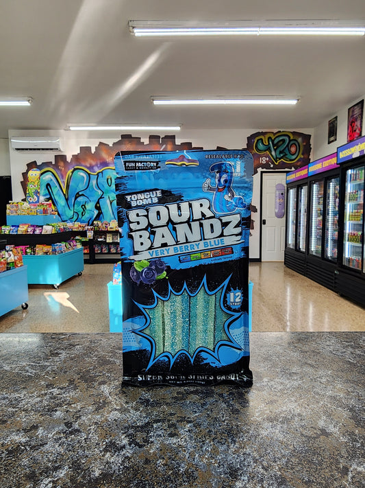 Sour Bandz very Berry blue 120g