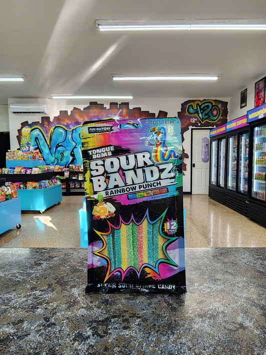 Sour bandz Rainbow punch 120g