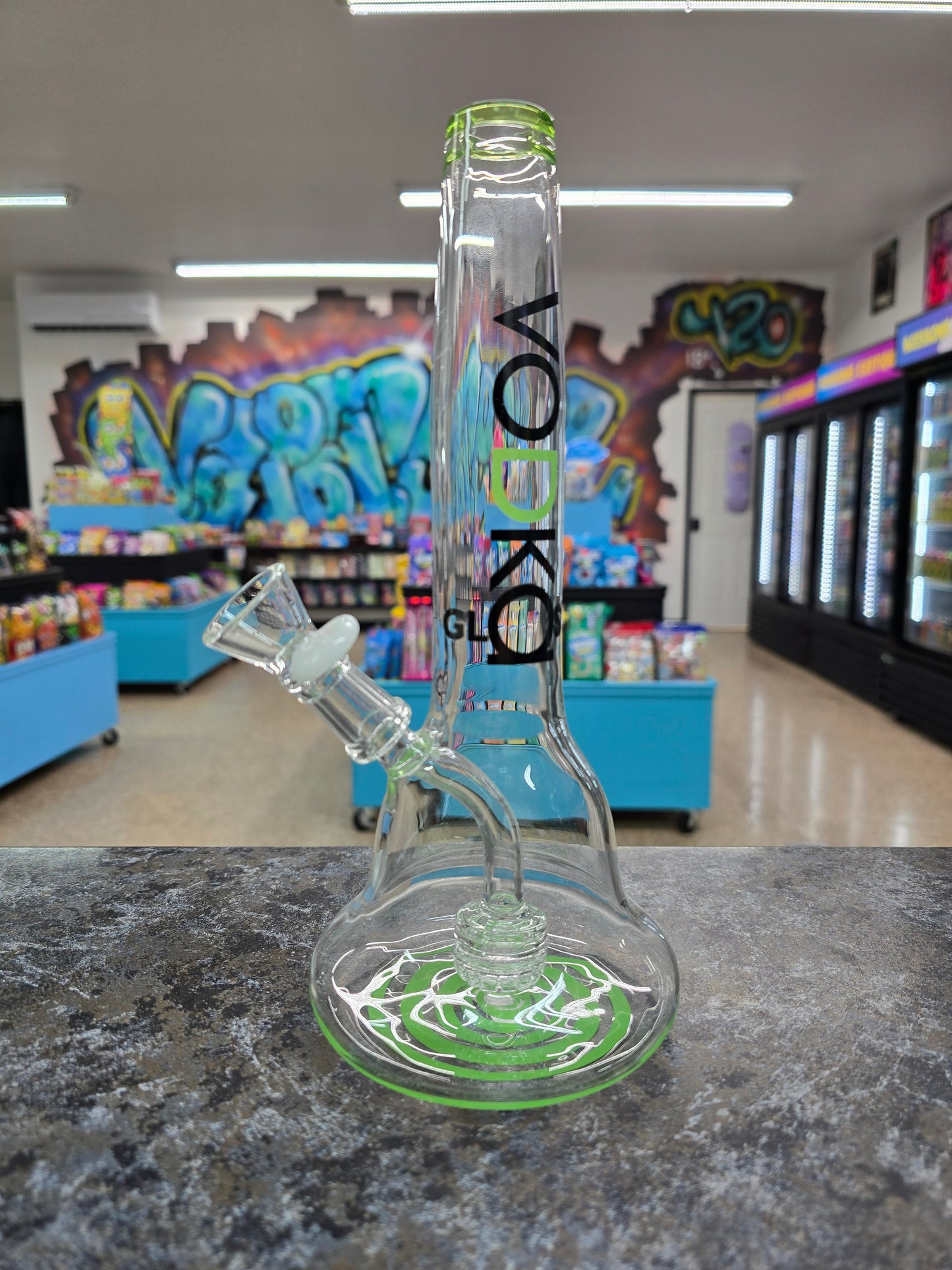 Bong vodka glass 10p
