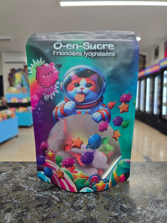 Ô-en-sucre friandises lyopilisées piments forts gummy 70g