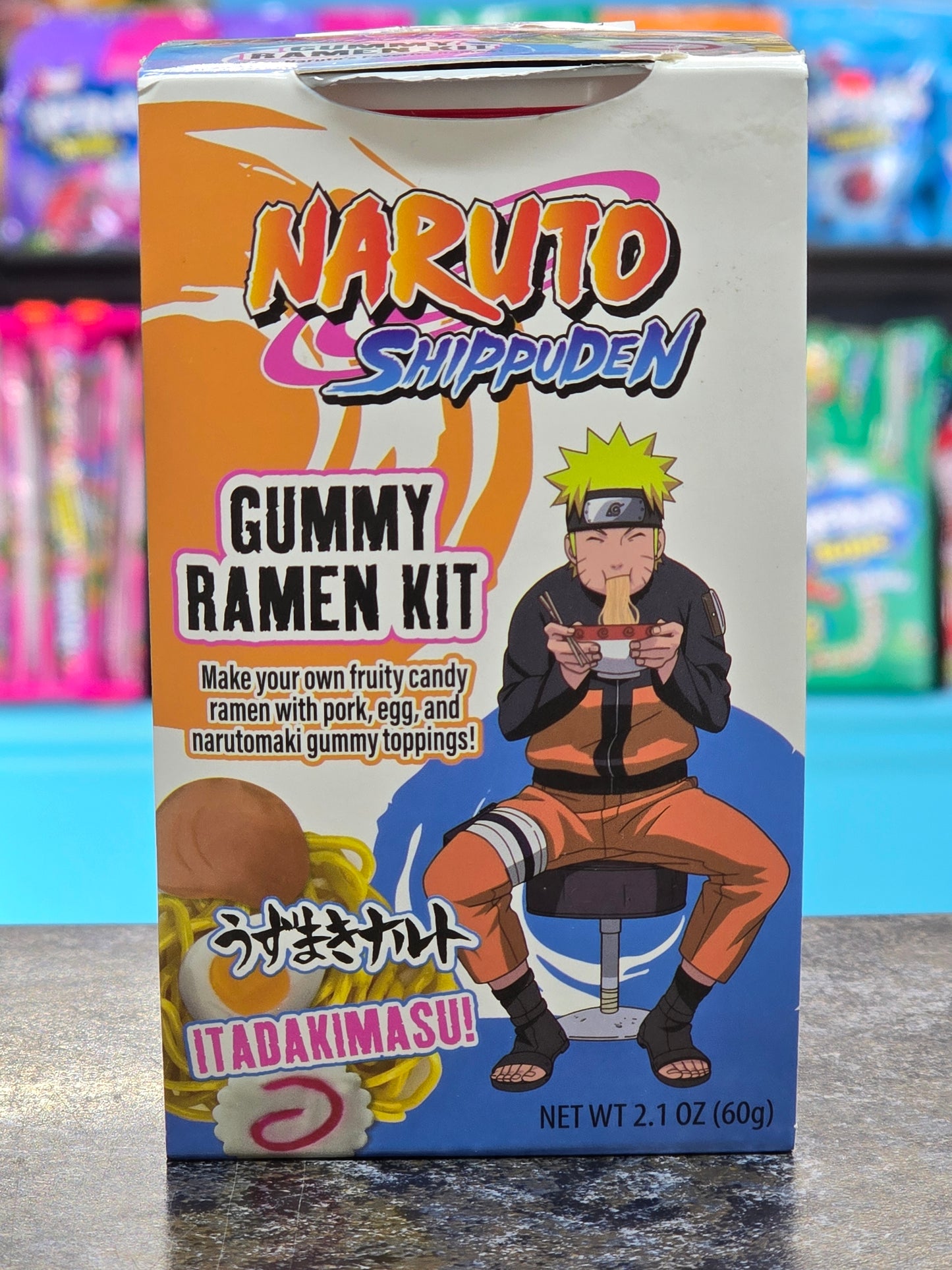 Naruto gummy ramen kit