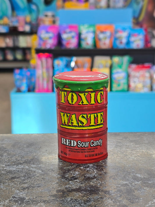Toxic waste red sour candy 42g