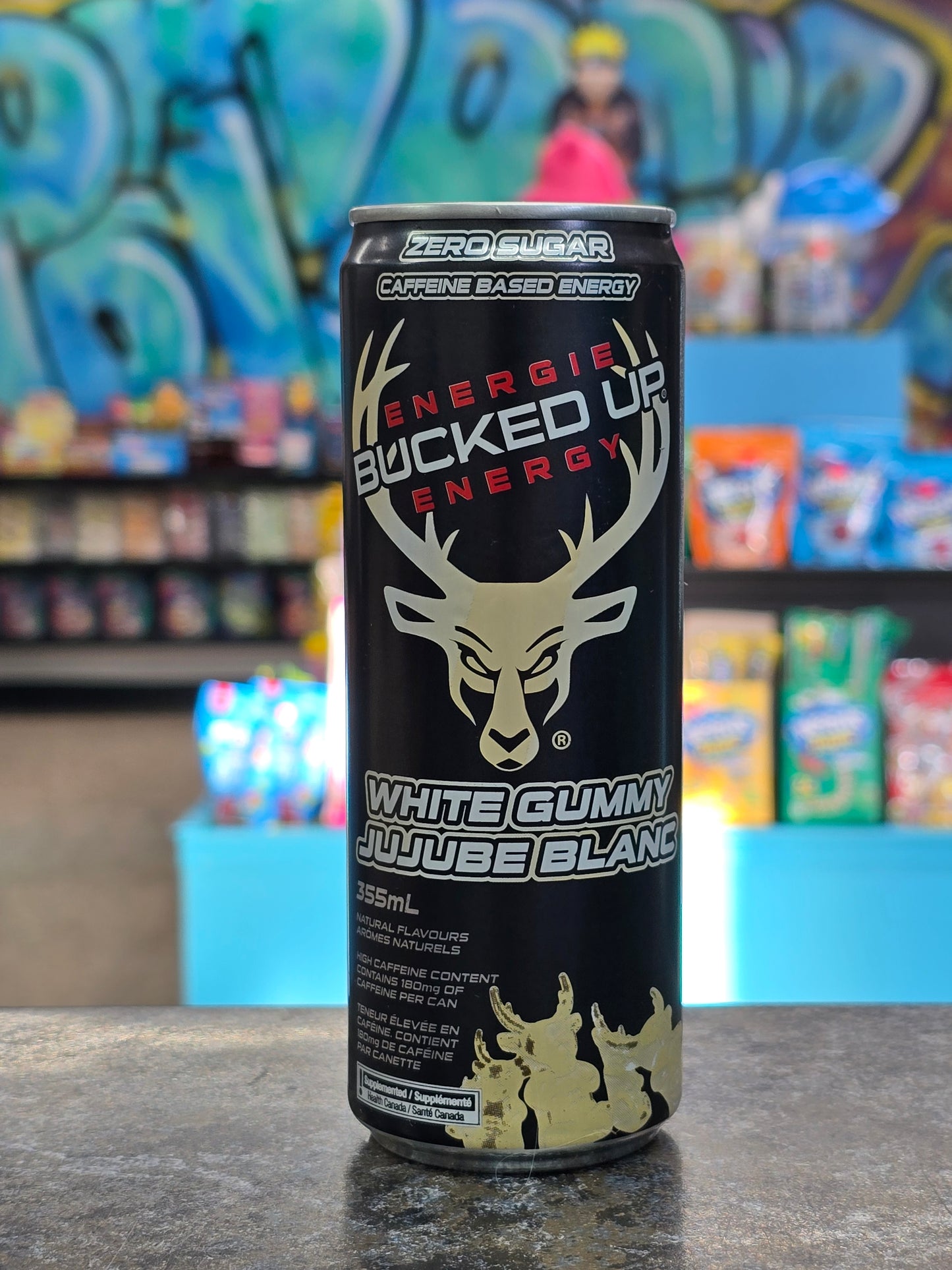 Bucked up énergie Jujube blanc 355ml