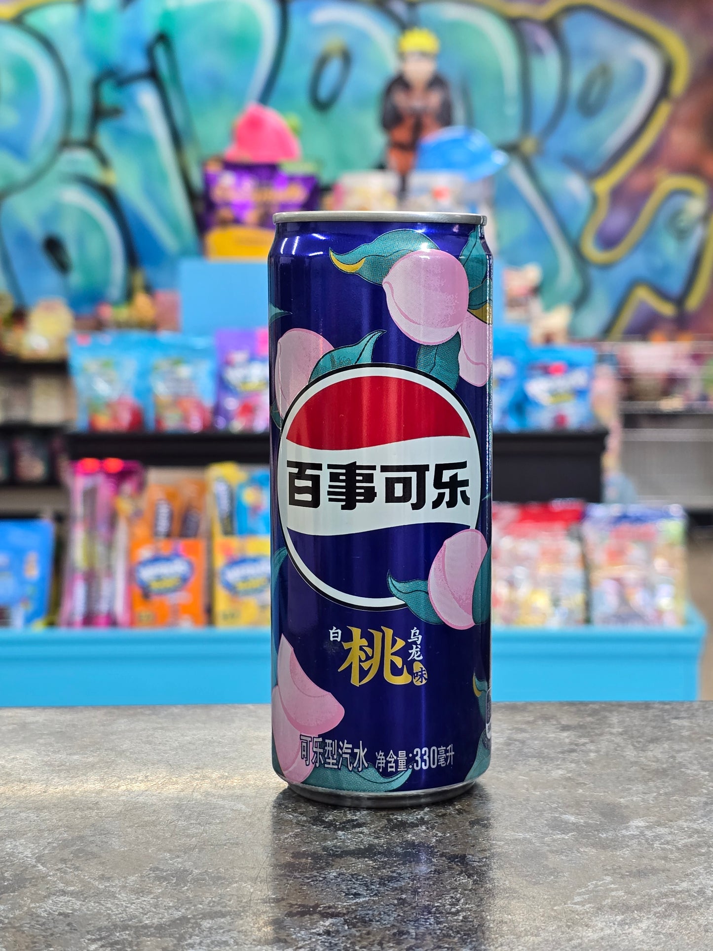 Pepsi white Peach oolong 330ml