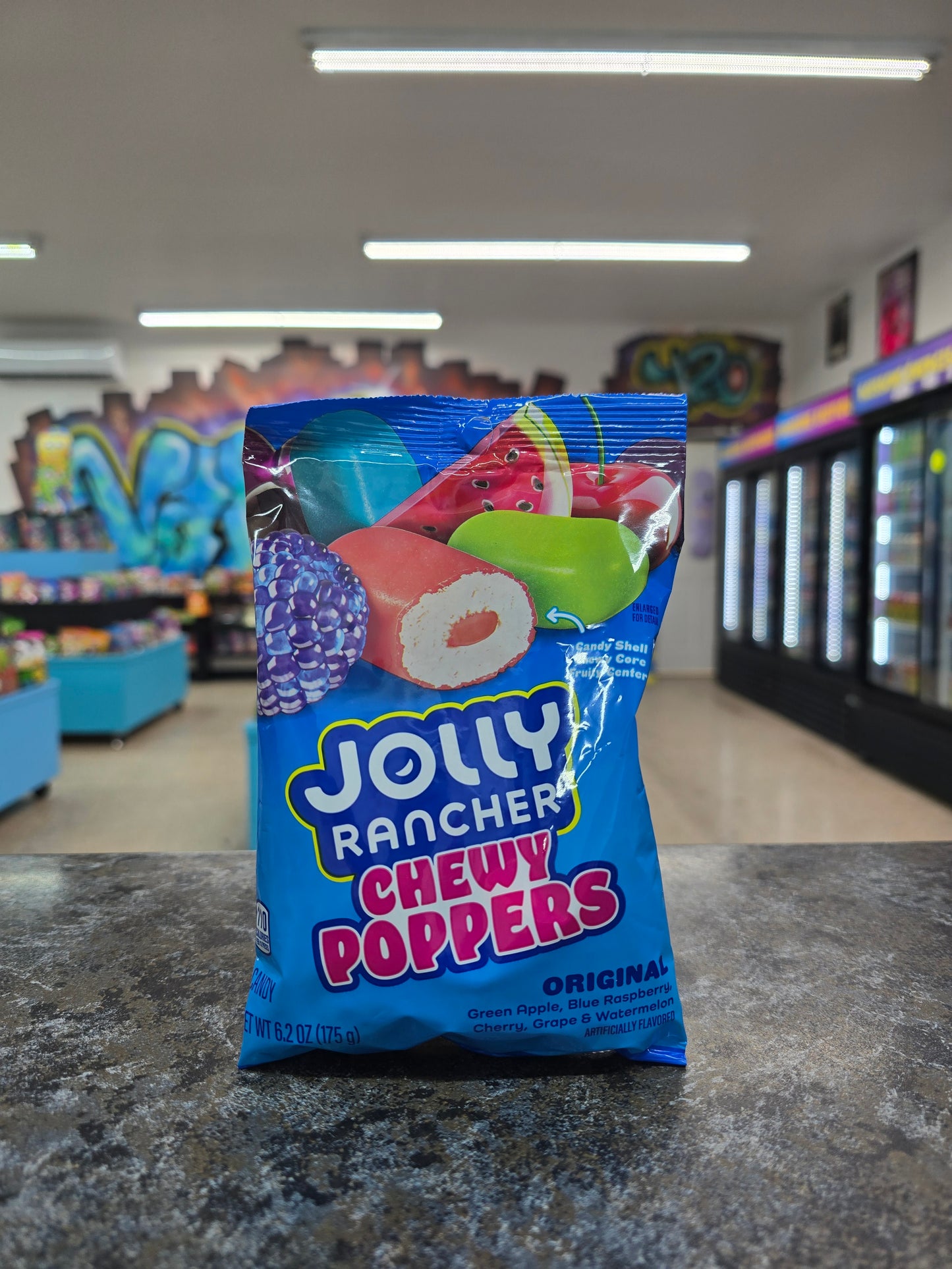 Jolly rancher chewy poppers 175g