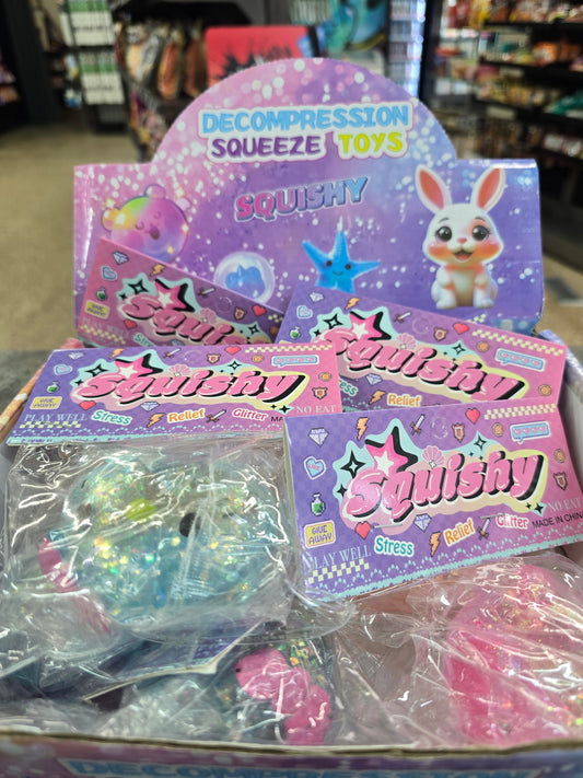 Squishy glitter