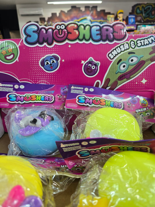 Squishy smushers